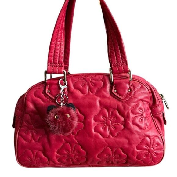 3 Darling Furry Kitty Cat Bag Charms or Keychains NWT - Picture 3 of 5